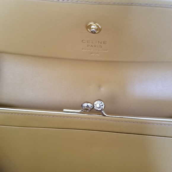 Authentic Celine long wallet bifold - Picture 7 of 11